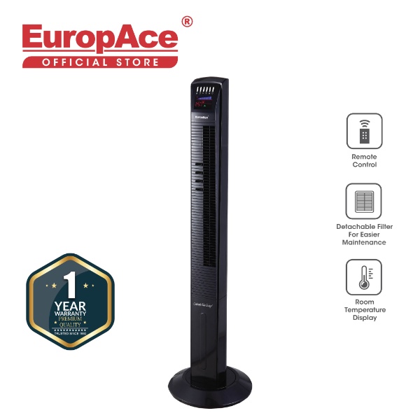 EuropAce 1.25M, 60W, Black